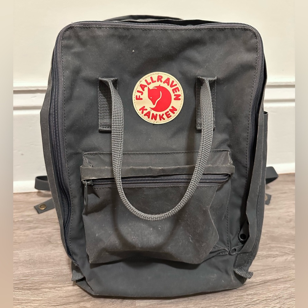 Fjällräven Kanken 15" Laptop Backpack, Graphite